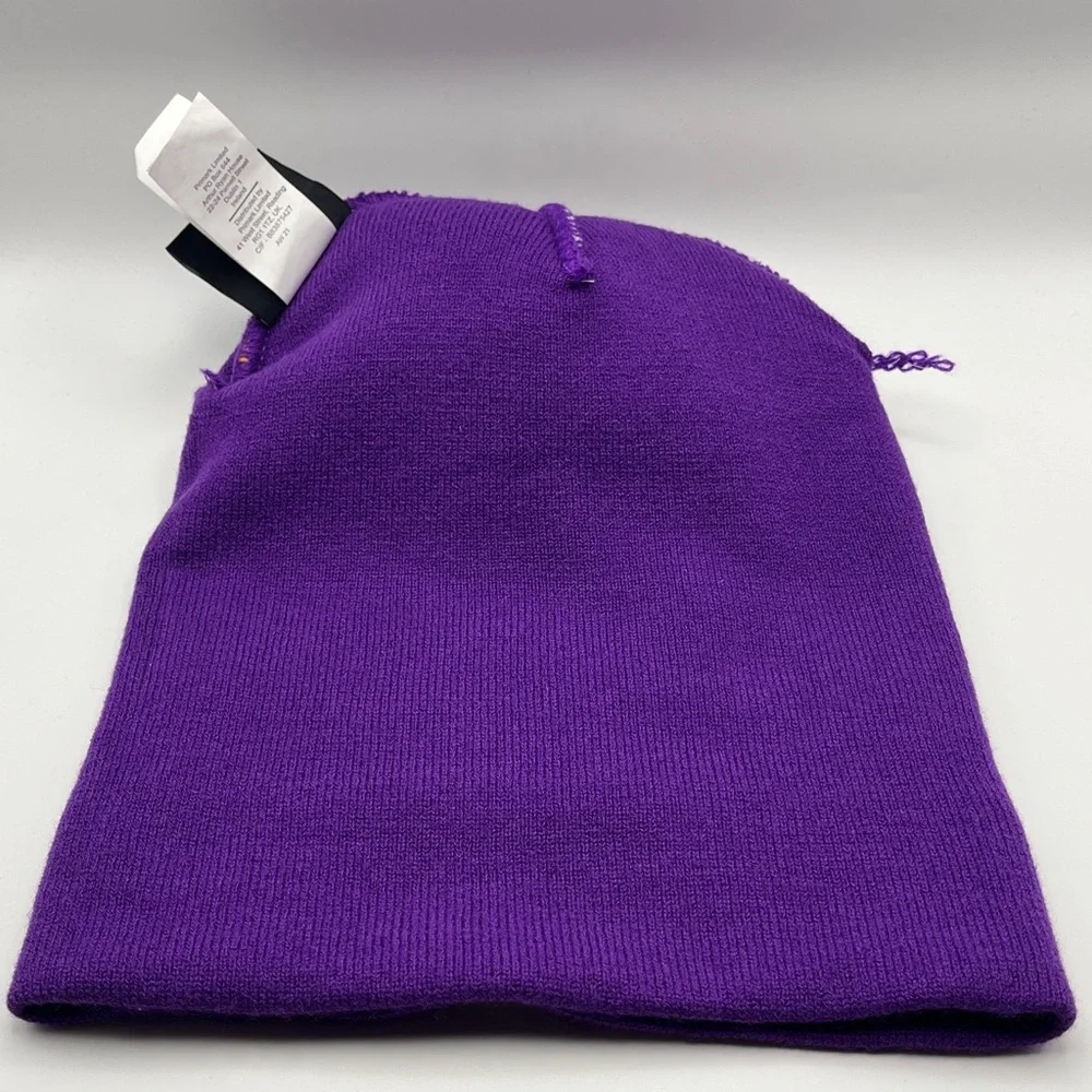 LA Lakers Knit Pom Beanie - NBA Team Cuff Hat - Youth size